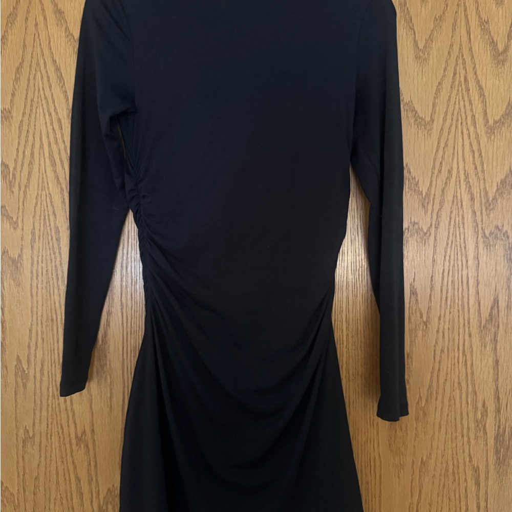 Black Long Sleeve Dress - Picture 2 of 3